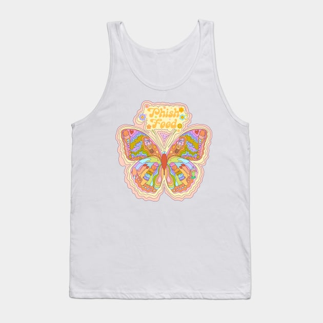 Phish Food - Phish 70s Butterfly Tank Top by Deardarling